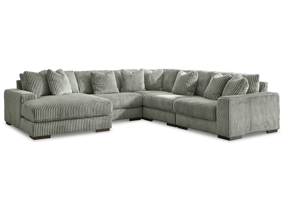 Grey Lindyn 5-Piece Sectional