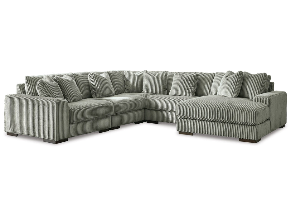 Grey Lindyn 5-Piece Sectional