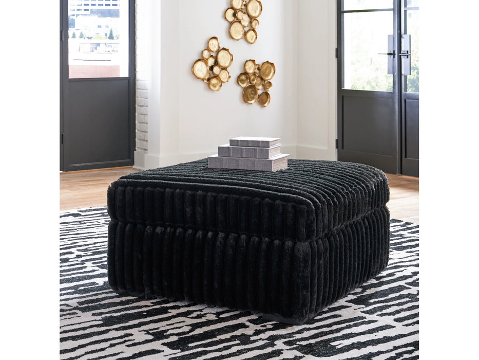 Midnight  Oversized Ottoman