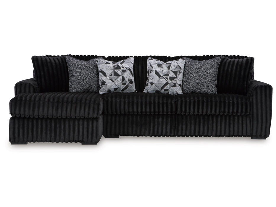 Midnight 2 Piece Sectional W/Chaise