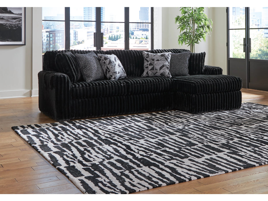 Midnight 2 Piece Sectional W/Chaise