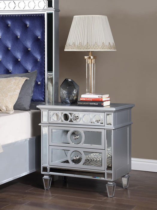 Harvey Blue Mirrored Bedroom Collection