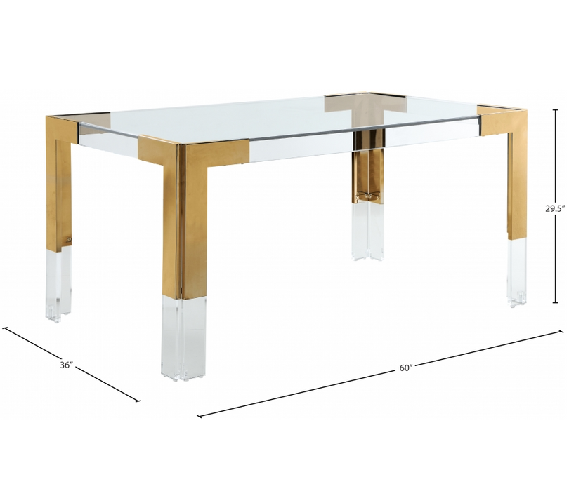 Casper Gold Dining Table