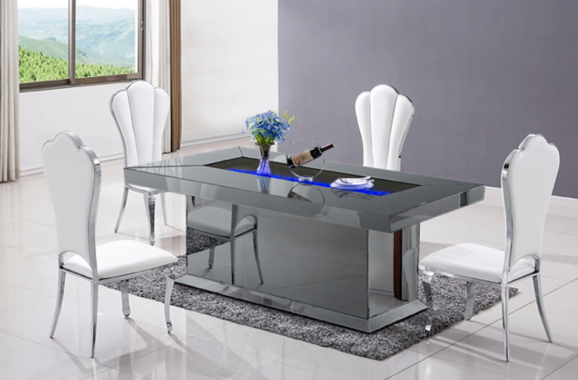 Fondi Dining Table W/ LED Light