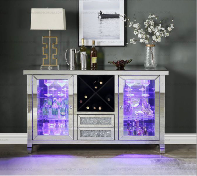 Aurora Glam Cabinet & Bar