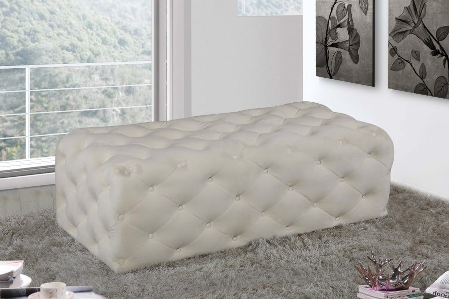 Tufted Rectangle Ottoman Bench