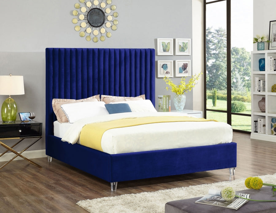 Candace Velvet Bed