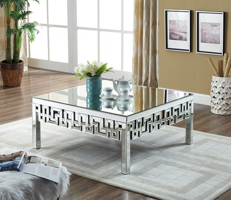 Glam Style Mirrored Coffee table Aria