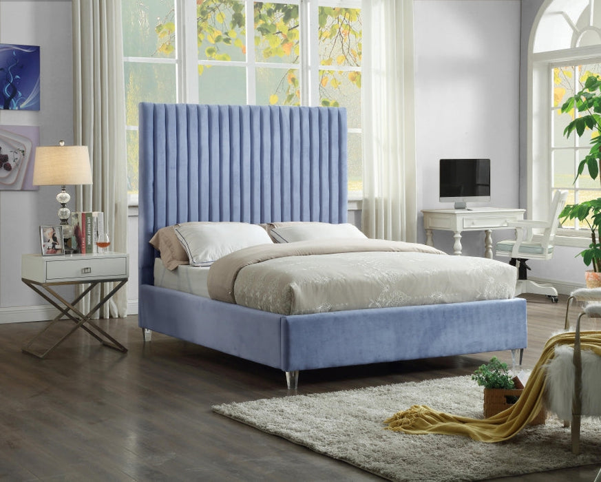 Candace Velvet Bed