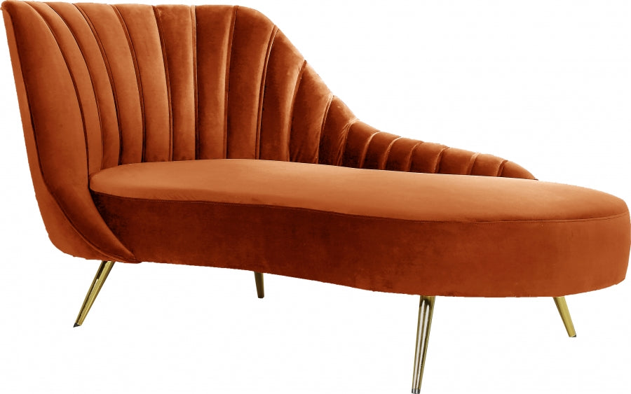 Margo Velvet Lounge Chaise