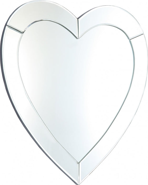 Mirrored Heart Wall Décor