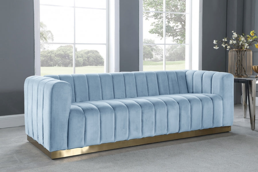 Marlon Velvet Sofa