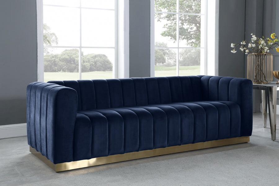 Marlon Velvet Sofa