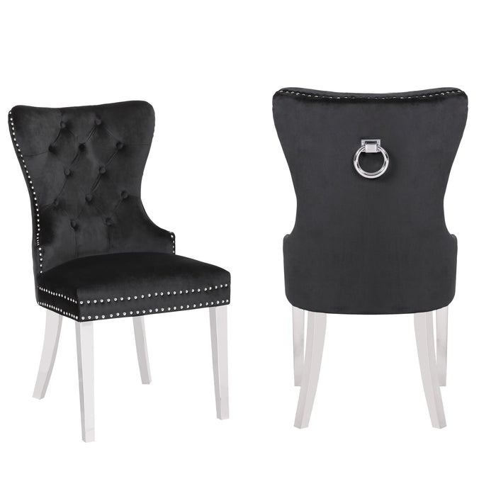 Erica Velvet Dining Chair