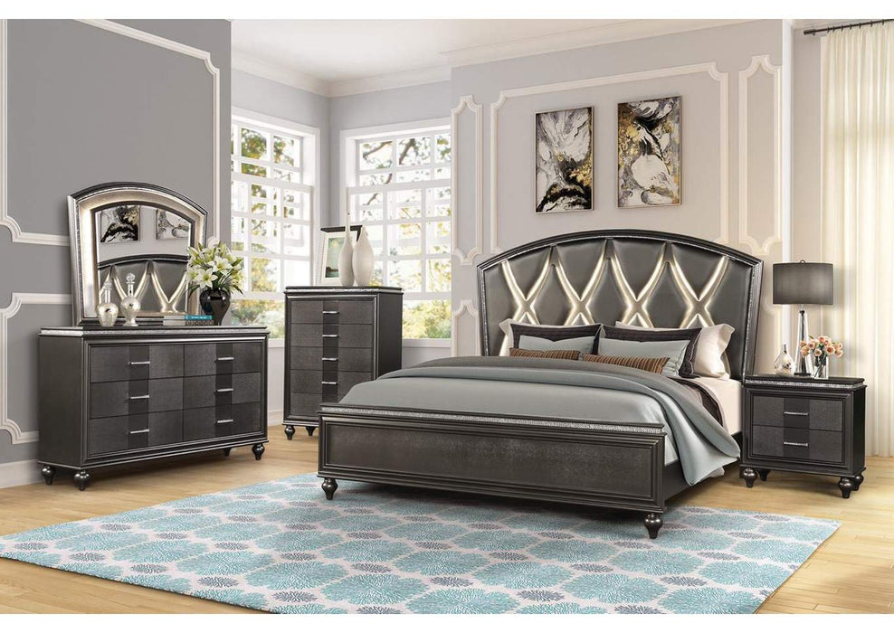 Ginger Queen 5pc Bedroom Set