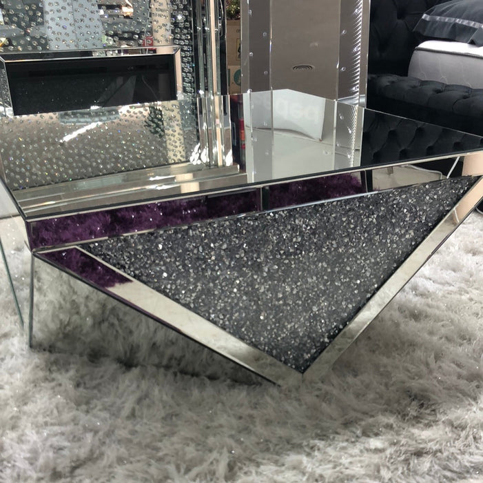 Glam Mirrored Occasional Table 💎