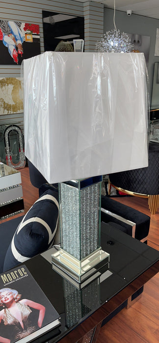 Glam Style Diamond Encrusted Lamp