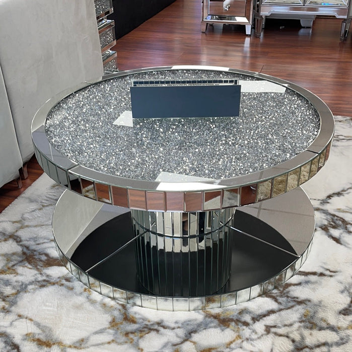 Morocco Diamond Encrusted Coffee Table